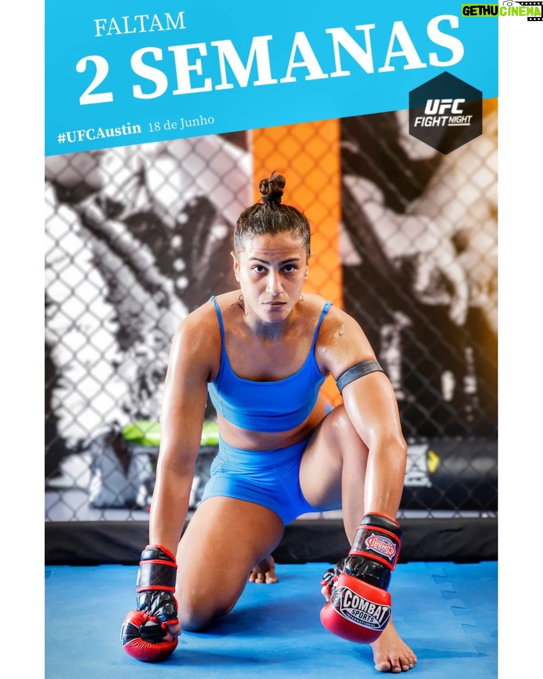 Gloria de Paula Instagram - 2 WEEKS OUT #UFCAustin 🔥🏆