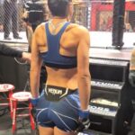 Gloria de Paula Instagram - Can't wait for this moment. June 18th is going to be amazing!!! #tbt walkout at UFC Vegas 48 🇧🇷 Las Vegas, Nevada