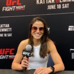 Gloria de Paula Instagram - Media day 🎥 #UFCAustin