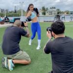 Gloria de Paula Instagram – A sneak peak behind the scenes of @reauxsport shoot 😍📸