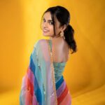 Gopika Ramesh Instagram - 🫶🏻 📸: @plan.b.actions @jibinartist Outfit : @revathyjayanbabu MUA: @makeup_by_shibinantony Studio: @maxxocreative @huwais.majeed