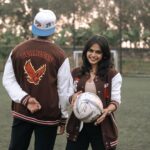 Gopika Ramesh Instagram – My current favourite from @mydesignationofficial 
Varsity Jackets🤌🏼😍

Shot by : @yaami____