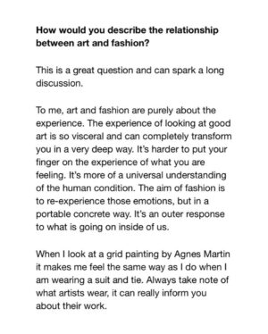Gordon Winarick Instagram - Big Thanks @cfda. Big thanks🗺
“Be just as happy for the success of others as you are about your own!” 
Full interview in Bio