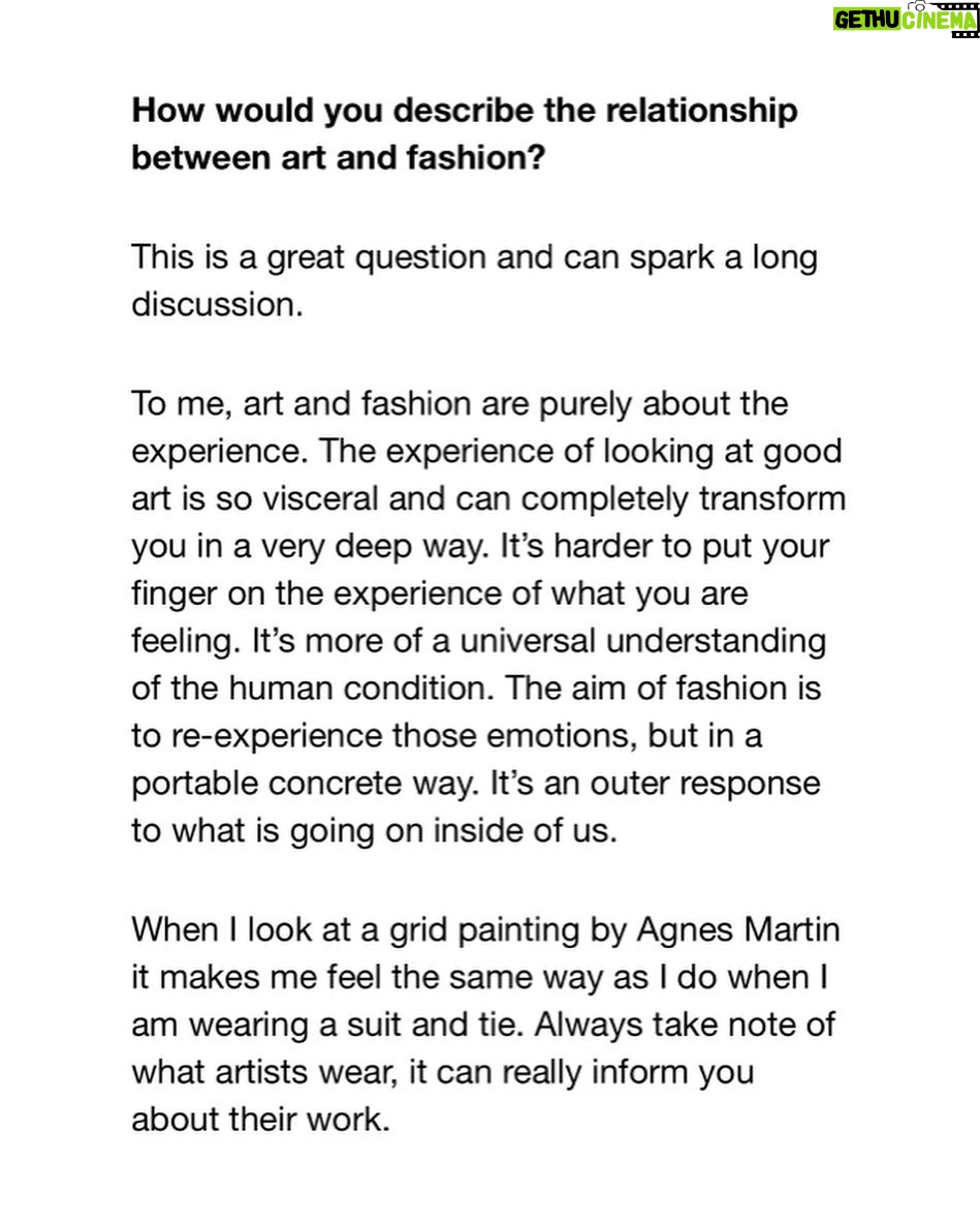Gordon Winarick - 680 Likes - Big Thanks @cfda. Big thanks🗺
“Be just as happy for the success of others as you are about your own!”
Full interview in Bio