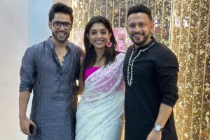 Gourab Chatterjee Instagram - ত্রিধারাতে ষষ্ঠী ! Tridhara Sammilani
