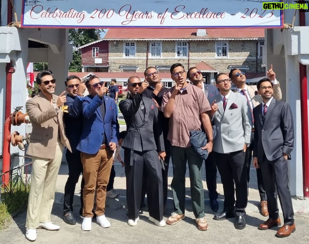 Gourab Chatterjee Instagram - Some more from the reunion.. St. Paul's School, Jalapahar, Darjeeling
