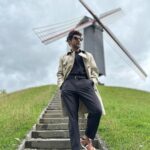 Gourab Chatterjee Instagram - Wagon-wheel.. Bruges, Belgium