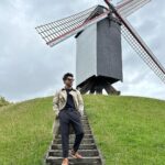 Gourab Chatterjee Instagram - Wagon-wheel.. Bruges, Belgium