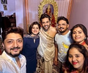 Gourab Chatterjee Instagram - Last night... 
#friends #actor #goodtimes #goodvibes #tollywood