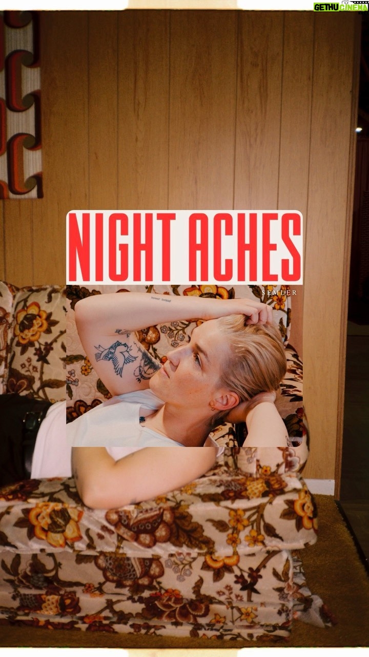 Grace Baldridge Instagram - Long days and late nights. Heart aches, faith, and fun. I’m writing to tell you that “Night Aches” is finally yours. I love these songs and I love the people who made them even more. @jaxanderson and @bigbadzach my dear friends & collaborators. Let’s do this forever. @lohariel for bringing “Faith” to life. @terrierhair on drums that make you drive faster. @mollyomagic for building the “Night Aches” motel. We can always visit. Sweet dreams staff and see u on the road. Tewer. Tour. #newmusicfriday Los Angeles, California