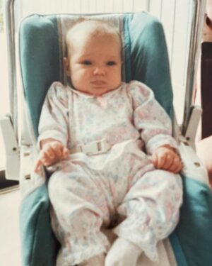 Grace Baldridge Instagram - we were all babies once