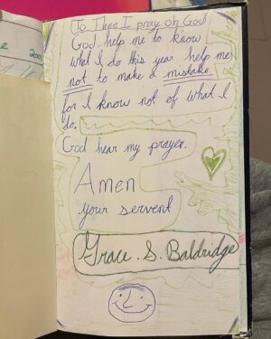 Grace Baldridge Instagram - prayer changes things