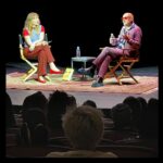 Grant Morrison Instagram - A wonderful night at Live Talks LA with @theamynicholson! Thanks to all who came, and a big thank you to Live Talks LA for hosting #LUDA is out now — get yours at the LINK IN BIO. #grantmorrison #newrelease #novel #goodreads #bestbooks #losangeles #igbooks #livetalksla