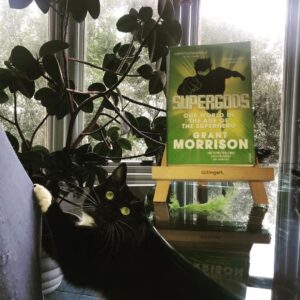 Grant Morrison Instagram - Look for new Supergods excerpts over at Xanaduum on Substack! Link in bio. #supergods #xanaduum #substack #cats #catsofinstagram #book #superheroes