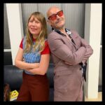Grant Morrison Instagram - A wonderful night at Live Talks LA with @theamynicholson! Thanks to all who came, and a big thank you to Live Talks LA for hosting #LUDA is out now — get yours at the LINK IN BIO. #grantmorrison #newrelease #novel #goodreads #bestbooks #losangeles #igbooks #livetalksla
