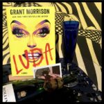 Grant Morrison Instagram - Slip into something uncomfortable… #LUDA is coming – TUESDAY, SEPTEMBER 6. ORDER LINK IN BIO. #glamour #delreybooks #pantomime #newrelease #randomhouse #book #magick #goodreads #grantmorrison #igbooks
