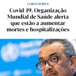 Gustavo Santos Instagram - Para os que diziam, com o sangue cheio de experiência venenosa, que o bicho já era passado e que eu, e pessoas como eu, estávamos sempre a falar da mesma coisa, ora aí está: SÓ VAI ACABAR QUANDO ELES DEIXAREM DE LUCRAR. E este é um deles. A OMS é uma organização criminosa, financiada, em primeira instância, pela fundação do Kill Gates. Continuar a alimentar a propaganda de algo que, estando provado, não funciona (não imuniza a pessoa nem impede que ela seja um agente transmissor) e está, diretamente, ligado a efeitos secundários gravíssimos, sobretudo associados a doenças cardíacas e infertilidade, é só escandaloso. Pelo dinheiro, está à vista, vale tudo; a morte de muitos e o sofrimento de muitos mais. Acorda! Não vás em mais doses. Não sigas estes conselhos. Nem fiques alarmado. Esta gente não tem uma célula de jeito... ... mas tu vales muito!