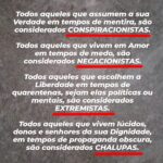 Gustavo Santos Instagram - PELA VERDADE! PELO AMOR! PELA LIBERDADE! PELA DIGNIDADE! EU ✅! QUEM MAIS?