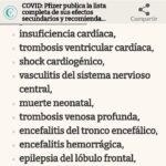 Gustavo Santos Instagram - RECORDAR (PARA) VIVER! Esta lista foi divulgada há muito tempo Mas aritmeticamente divulgada, depois da maioria do mundo já estar picada. Mal saiu, partilhei-a. A ideia era minimizar o mal e a obediência. Hoje, e tendo em conta a propaganda crescente relativa à 💉, deixo-vos, novamente, alguns dos efeitos secundários da coisa, para que todos saibam ou se recordem do que está em causa... ... A VOSSA VIDA! A MINHA, ESTÁ NAS MINHAS MÃOS!