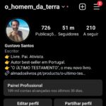 Gustavo Santos Instagram - SOBRE AFIRMAÇÃO! Estas minhas duas páginas, são dois cavalos de batalha. Duas forças que avançam em nome do AMOR e da FAMÍLIA, sobre o Medo, o Mal e a Mentira. E são duas, porque um dia o IG, estrangulou-me a primeira; e se algum dia censurar as duas, passarão a três. Nunca tive problemas em começar tudo de novo. Dá-me pica, aliás. Então, e para os que ainda não perceberam, aqui não encontrarão mi mi mis nem blá blá blás; aqui expõe-se a VERDADE como a vejo, sem adornos nem camuflagens. É assim que Sou. Sem papas na língua nem palas nos olhos, que aqui o Medo não manda em nada nem a minha LIBERDADE se encolhe perante preconceitos de ninguém. É um honra estar vivo. Sobretudo, nos tempos que atravessamos. E se cá andamos, não é para obedecermos; é para nos apaixonarmos, para arriscarmos, para vivermos quem somos e, dessa forma, contribuirmos para que este lugar seja melhor do que era quando chegámos. A nossa intensidade questiona. A nossa leveza, também. As pessoas param para perguntar-se, como é possível? Mas é! Algumas, ousam conhecer-se; outras, desatam a espernear porque não conseguem conviver com a nossa força, com a nossa DIGNIDADE, com a ausência em nós de tudo o que as preenche e atormenta. Convido-te, então, a seguirmos lado a lado ou, para teu bem, a renderes-te e a seguires outro caminho, outras páginas. Aqui avança-se e avançar-se-á sempre. Por AMOR... sem Medo! Seguimos juntos?