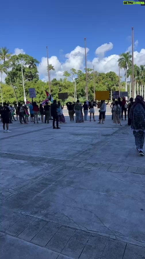 Hāwane Rios Instagram - CEASEFIRE NOW! FREE PALESTINE RALLY O’AHU FREE PALESTINE