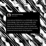 Hāwane Rios Instagram – Every page posting with Palest👁️ne is a historical archive, generating story, education, visuals, expression created and curated by the people, for the people- and yet because it is on the platforms of oppressors it is threatened. Backup EVERYTHING on drives outside of here!

And other thoughts on International Solidarity on social media gathered in the past months, connected to truths from this lifetime and those before us that have fought for liberation.