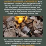 Hāwane Rios Instagram – amplifying from @letstalkpalestine
“This is not a normal Christmas, and yet many Christians in the West continue to support Israel. Here are six things to remember as a genocide unfolds in the land where Christianity and Jesus were born, as the earliest Christian community in the world faces extermination.”
#palestine #freepalestine #israel #telaviv #bethlehem #jerusalem #nazareth #jesus #christian #bible #christianity #christmas #merrychristmas #arab #santa #islam #muslim #gaza #savegaza #gaza_under_attack #news #media #history #politics #activism #hannukah