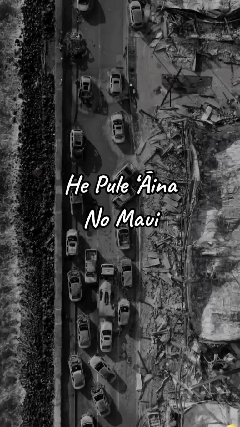 Hāwane Rios Instagram - He Pule ‘Āina No Maui Adapted from Hawaiian Antiquities by David Malo and taught to me by my mother and Kumu Hula Pua Case A humble invitation from my heart to pule together for the land and people of Maui E ke akua he pule ‘āina He pule ia e holoi ana i ka pō’ino o ka ‘āina a me ke pale a’e i pau ko ka‘āina haumia He pule ia e ho’opau ana i nā hewa o ka ‘āina a pau I pau ke a’e me ke kawaū I pau ke kulopia a me ka peluluka I pau ka hulialana A laila niho peku ho‘ēmu huikala malapakai Kāmauli hou e (i) i ke akua E ke Akua This is a prayer to cleanse and heal all devastation from the land To ward off and end the contamination of the land This is a prayer to end the mistakes done to all the land (and all the people) So that the bitterness may be over The ground will be covered with greenery, leaves, and vines And we may offer again our prayers of thanks for abundance and restoration The prayer has been lifted To Maui Nui A Kama 🎥: @PRIMEFOOTAGE #hawaii #maui #mauistrong #kakoomaui #kokua4maui #kokuamaui #hawaiireels #indigenousreels #alohaaina #pule #prayer