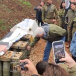 Hāwane Rios Instagram – “Former US vice president Mike Pence signs artillery shells before they are launched toward Lebanon. The imperialist violence of the Zionist occupation is made, shipped, and signed by the USA with the open blessing of highest-ranking American politicians. While US politicians claim they are unable to stop Israel‘s genocide in Gaza, they continue to endorse everything that makes this image possible. In reality, Israel gets away with mass killing and land theft because of, and not in spite of, the United States. Our role in the heart of US empire is to confront and defeat the political machinery that is making the genocide possible. Until the final hour of victory over Zionism, the struggle continues.”

– @palestinianyouthmovement 

this is despicable and so amerikkkan
land of the free? home of the brave?
nothing brave about ‘Christian Leaders of the Free World’
pockets full of blood 
investments full of oil
souls full of corruption
a legacy of mass murder 
in the name of ‘freedom and justice for all’
the fine print in invisible ink
readS

‘at the expense of everything this world has to give and at the expense of all those we don’t deem valuable’

how can you be proud to be american?
how can you defend this?
honestly.

how tf can you stomach the massacre of whole nations?
how tf can you debate it?
how tf can you stay so fucking silent?

it’s disgusting.
it’s despicable.

it’s so damn on brand.

full stop no more war
full stop no more genocide

i stand with Palestine 

#freepalestine