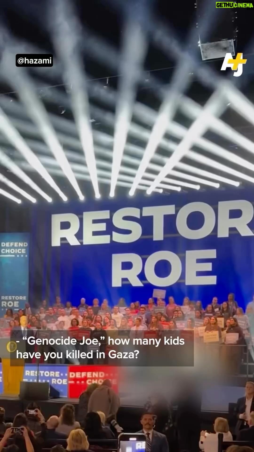 Hāwane Rios - 1.6K Likes - it’s the fucking disgusting people in the audience screaming “four more years” to drown out the people exercising their right to freedom of speech and their humanitarian right to stand up and speak up for the oppressed and brutally attacked, displaced, and martyred people of the world for meeeee.
joe byeeeeden, you will never be a leader of mine
not in my name
shame on you and your lineage forever
📸: @ajplus
#kūē