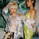 Haley Tju Instagram - Yes, we are indeed two different people for those who still think we are one person lol. Thank you @rabotworld for capturing us both in the same place and featuring us in your female portrait series. It’s always such a pleasure to be able to shoot with my sister 🫶 📸: @bellagadsby