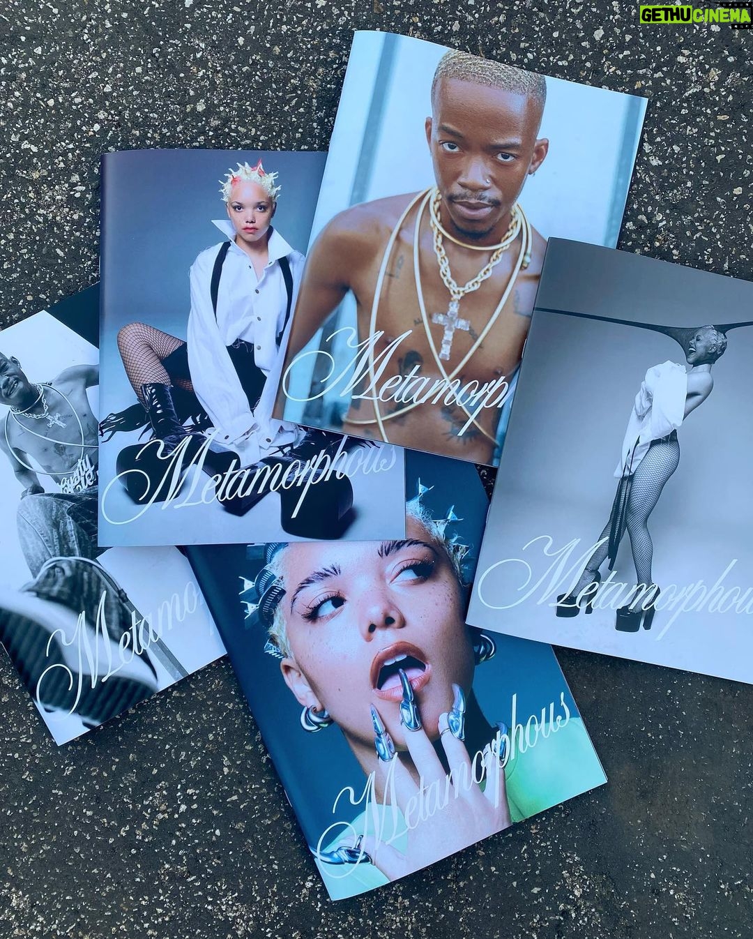 Haley Tju Instagram - Happy Halloween 🕸️🖤 Huge huge thanks to the entire team for making my little idea into a giant reality. I am so grateful to everyone who contributed, sooo much talent it’s insane. Photographer: @bonnienichoalds Creative director & Stylist : @haleytju Models: @coystewart & @jadagrace Makeup: @robertti Hair: @pelobypili Layout design and print production: @studiojumelles @gammesworld @themelodyh