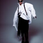 Haley Tju Instagram - Happy Halloween 🕸️🖤 Huge huge thanks to the entire team for making my little idea into a giant reality. I am so grateful to everyone who contributed, sooo much talent it’s insane. Photographer: @bonnienichoalds Creative director & Stylist : @haleytju Models: @coystewart & @jadagrace Makeup: @robertti Hair: @pelobypili Layout design and print production: @studiojumelles @gammesworld @themelodyh