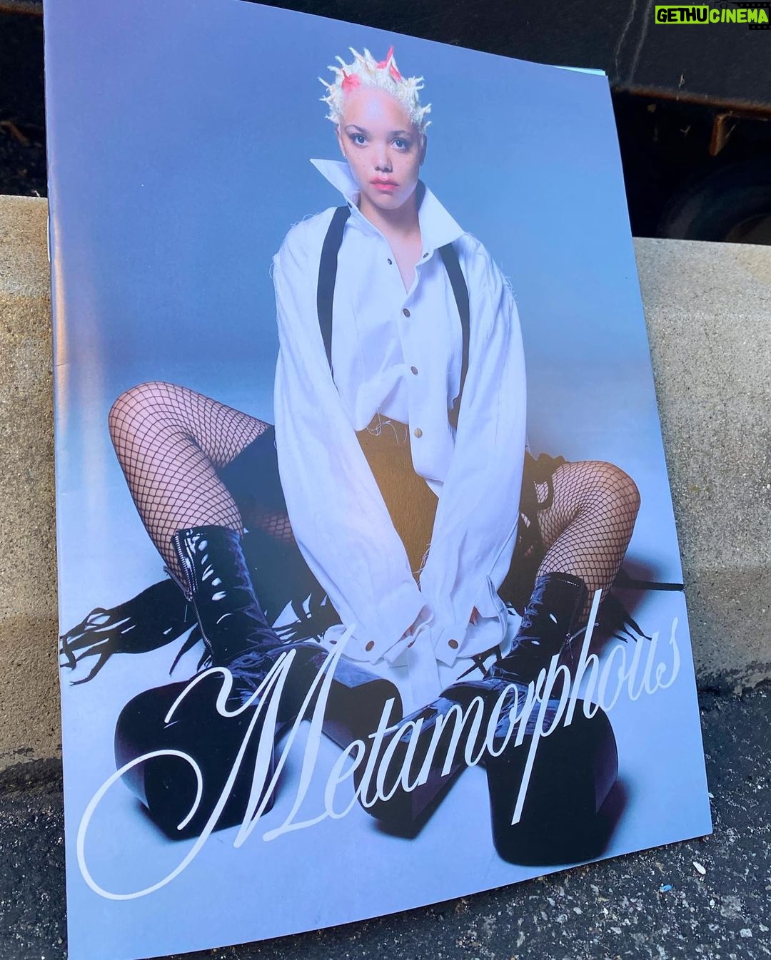 Haley Tju Instagram - Happy Halloween 🕸️🖤 Huge huge thanks to the entire team for making my little idea into a giant reality. I am so grateful to everyone who contributed, sooo much talent it’s insane. Photographer: @bonnienichoalds Creative director & Stylist : @haleytju Models: @coystewart & @jadagrace Makeup: @robertti Hair: @pelobypili Layout design and print production: @studiojumelles @gammesworld @themelodyh