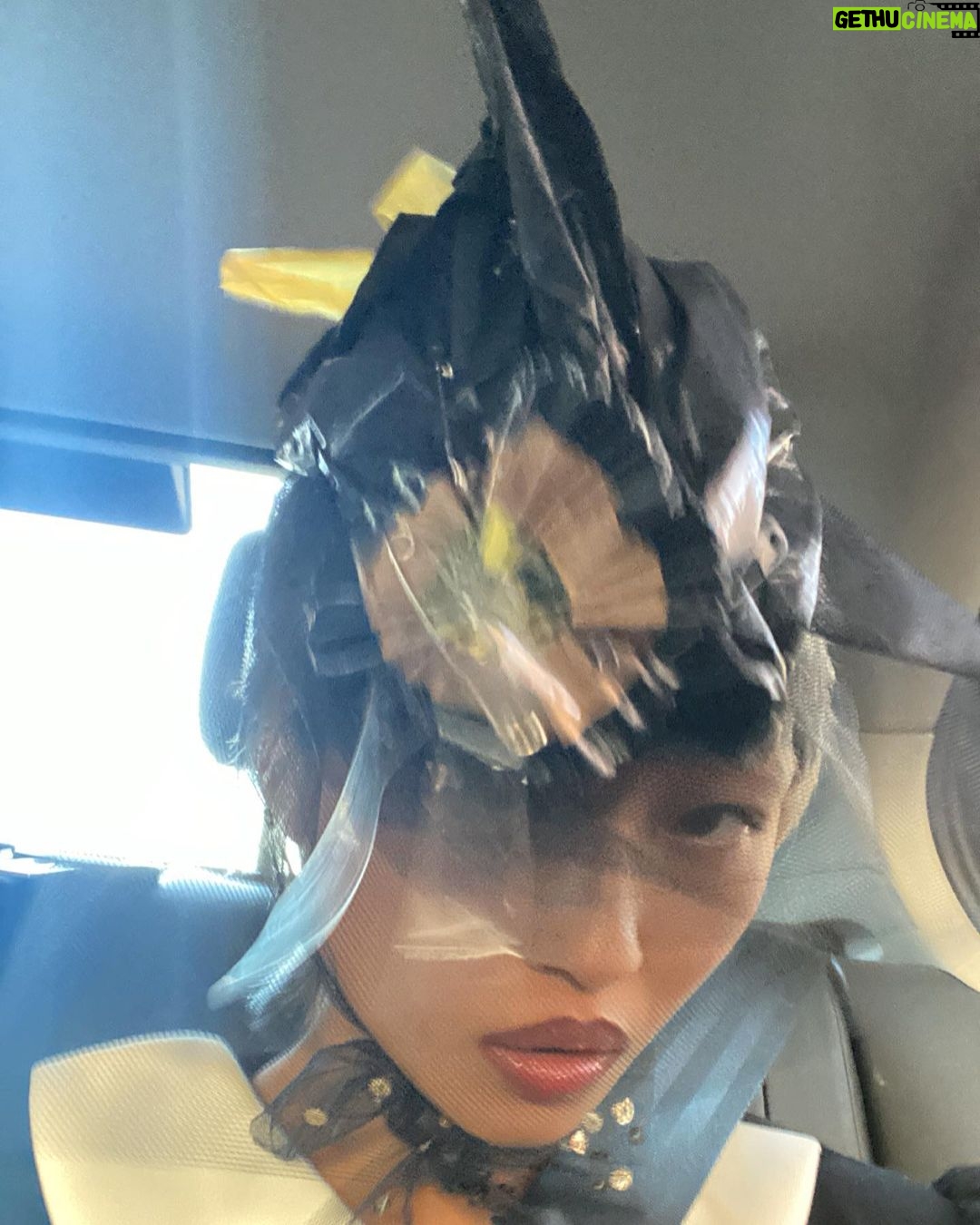 Haley Tju Instagram - I’ve dreamt about going to a @maisonmargiela show ever since I was little girl and let me tell you, it did not disappoint. True visionaries. Thank you for having me, and giving me the most amazing and unforgettable experience. @lutchi13 @moakarlsvard 🖤 Paris, France