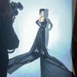 Halsey Instagram - thank you @luisdejavier 🕷️🤍🕸️ photos by @sarahpardini styled by @lynalyson_ make up by me @aboutfacebeauty hair by @themartyharper