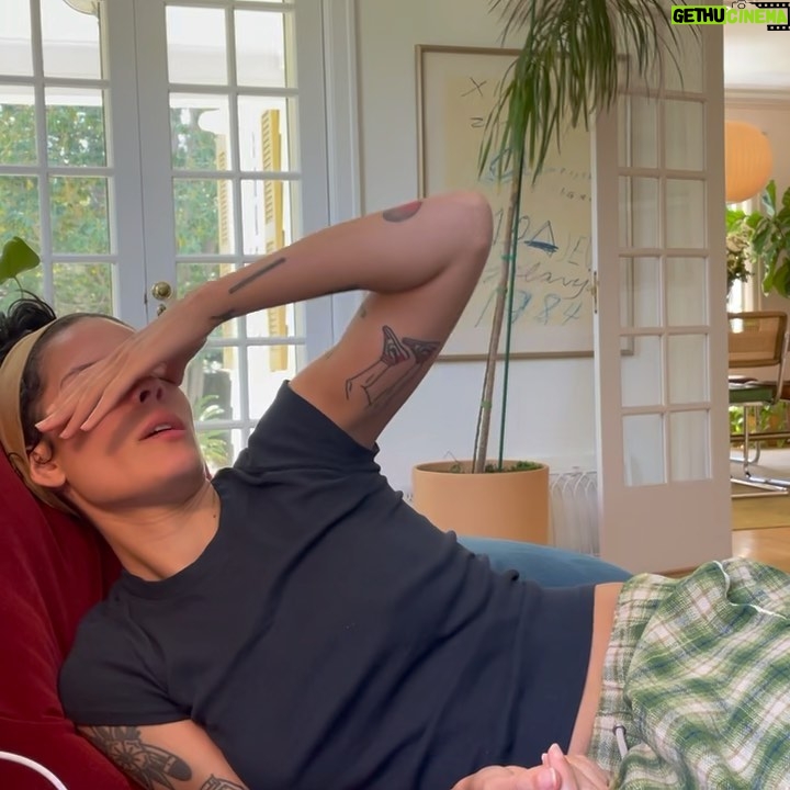 Halsey Instagram - not pictured: me splitting myself in two everyday so that I can give you my deepest wounds (and a handful of perfect joys) for the 5th time in 10 years.