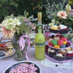 Halsey Instagram - month late posting this thir-tea first birthday soirée for @mariaamargarita and @___sadgrl 🎀 cute !!!!!