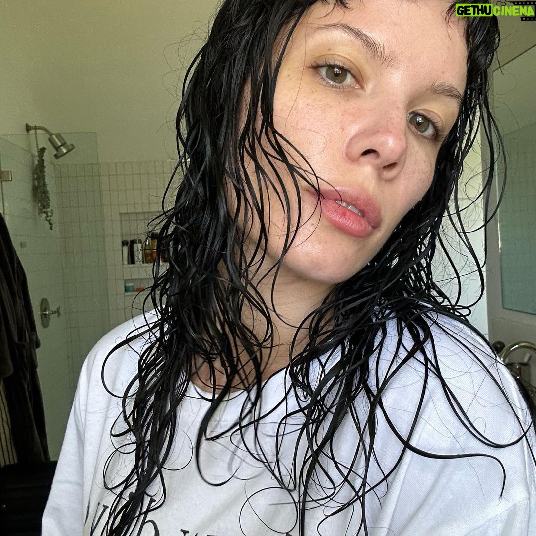Halsey Instagram - trying to beat the “bad at posting” allegations. i take the pictures i just forget to share them. oops.🪱