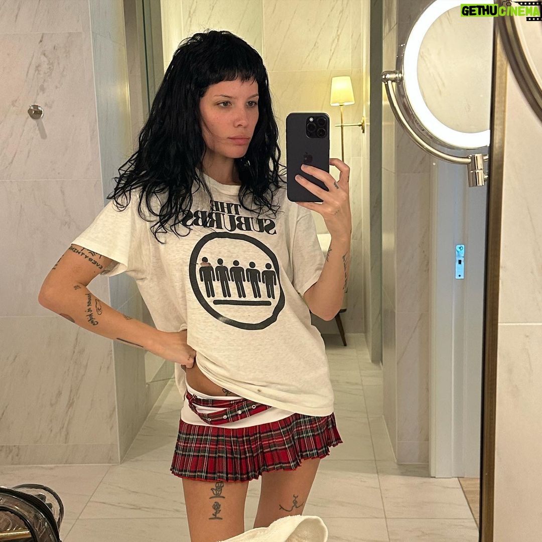 Halsey Instagram - trying to beat the “bad at posting” allegations. i take the pictures i just forget to share them. oops.🪱