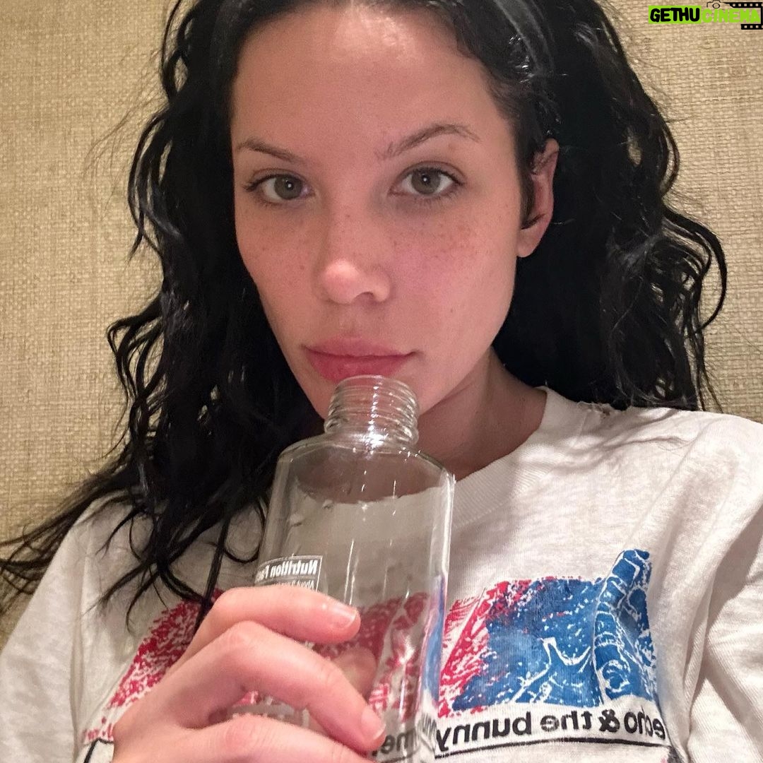Halsey Instagram - trying to beat the “bad at posting” allegations. i take the pictures i just forget to share them. oops.🪱