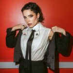 Halsey Instagram - Little commotion for the suit. @lynalyson_ 🚭 photos @yasi girl
