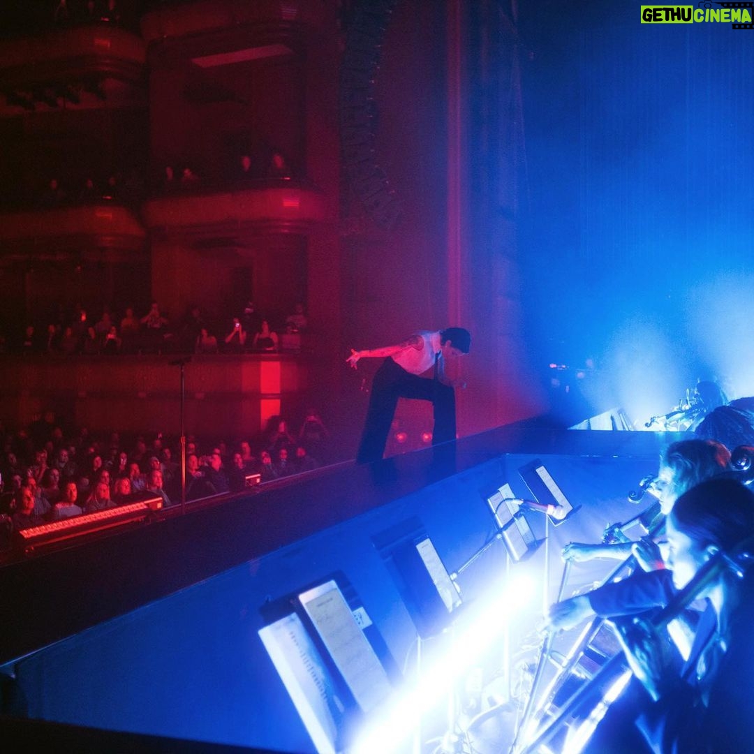 Halsey Instagram - Wept like a baby in my home state onstage last night. Full on ugly cried. Music is magic. Night 1 of the Orchestra summer shows is complete, and I’ll never be the same again. Thank you. Again tonight @njpac 🤍 Photos by @yasi of course Newark, New Jersey