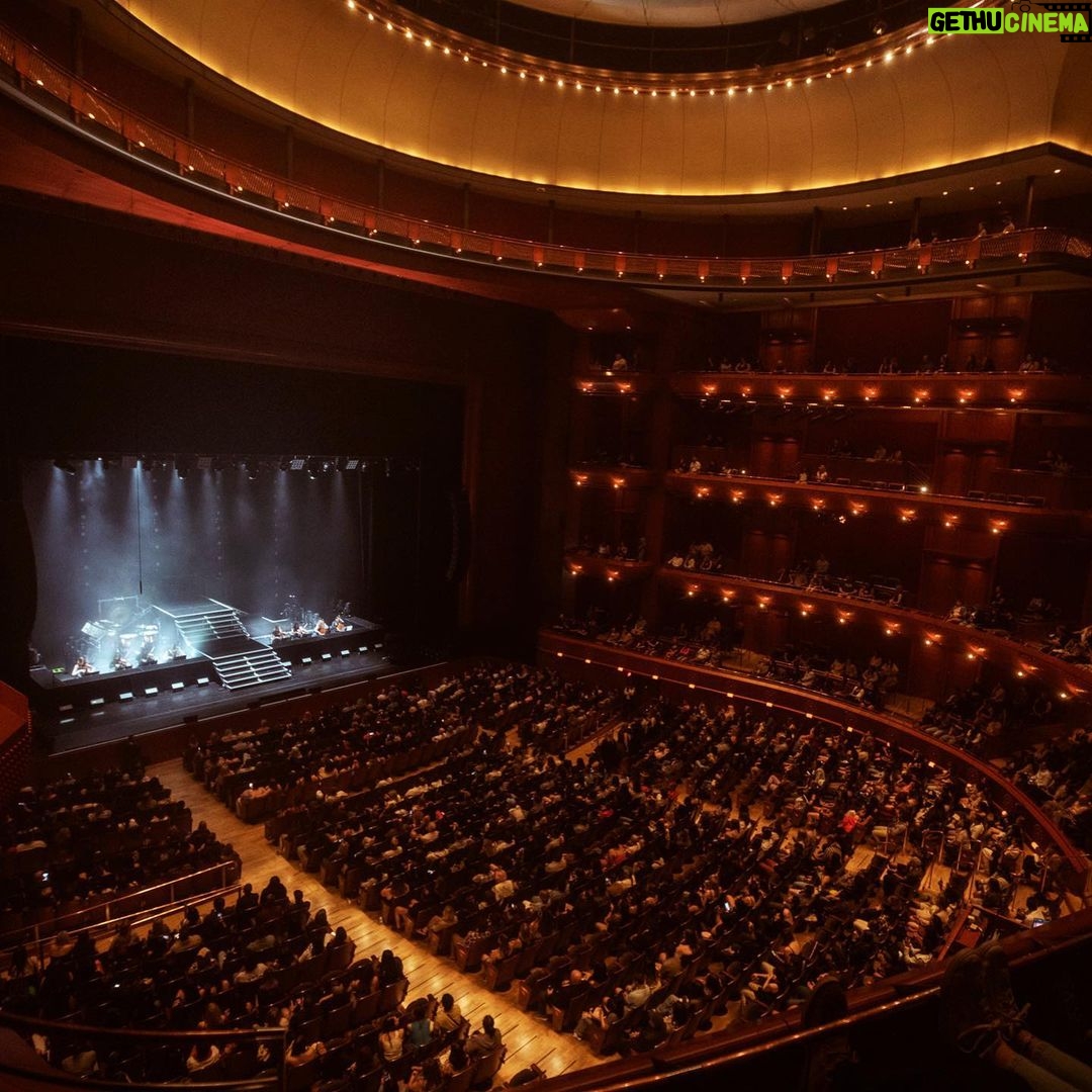 Halsey Instagram - Wept like a baby in my home state onstage last night. Full on ugly cried. Music is magic. Night 1 of the Orchestra summer shows is complete, and I’ll never be the same again. Thank you. Again tonight @njpac 🤍 Photos by @yasi of course Newark, New Jersey
