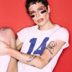 Halsey Instagram - celebrating pride all month with @aboutfacebeauty 🖍️ so stoked to celebrate and introduce you to our favorite queer creators throughout the month. Makeup has a long and important history as a vital vehicle for identity and expression in our community. As a day to day calling card to find our kin in the wild, as a tender early step into gender euphoria, or as a fundamental of drag performance. We have queer people to thank for our favorite makeup tricks and techniques and the evolution of this incredible medium. Here’s to reinventing the format (and ourselves), in the spirit of pushing forward, now and forever. More coming soon :)