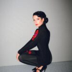 Halsey Instagram - @amfar part 2! 🌹right before I walked to stage to perform a few songs, in this stunning archive @chantalthomass A/W 1992 😭 with the perfect @manoloblahnik 🖤 #amfarcannes Photos @samdameshek Hair SLAYYYY @themartyharper Styled by @lynalyson_ Makeup by me, @aboutfacebeauty