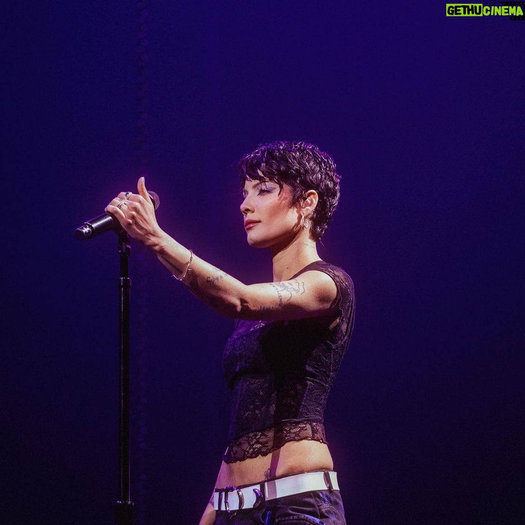 Halsey - 5.1 Million Likes - Guested at the forum the other night with @agustd and we performed “suga’s interlude” for the first time ever live! I’ve shared a stage with my friend many times, but never alone and never like this. When the song ended all we could do was laugh because it was just a feeling of “woah that just happened?!” after knowing each other for 7 years. I call Suga ‘twin’ for a lot of reasons. We have the same smile, we have a lot of shared interests, sometimes we even have the same haircut. But I mostly say it because we seem strangely (and sometimes wordlessly) connected on a creative wavelength. Watching him perform his solo concert was an incredible experience. He is a true artist, which I’ve always known. But seeing the energy, versatility, creativity, and courageous darkness of the show blew me away. Moments like these remind me why we are so fortunate to have this way of expressing ourselves. I am so grateful! Thanks to twin for having me and thank you ARMY for, as always, singing your hearts out and making me feel right at home.