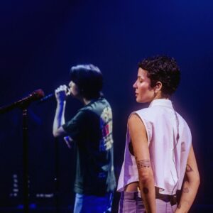 Halsey Instagram - Guested at the forum the other night with @agustd and we performed “suga’s interlude” for the first time ever live! I’ve shared a stage with my friend many times, but never alone and never like this. When the song ended all we could do was laugh because it was just a feeling of “woah that just happened?!” after knowing each other for 7 years. I call Suga ‘twin’ for a lot of reasons. We have the same smile, we have a lot of shared interests, sometimes we even have the same haircut. But I mostly say it because we seem strangely (and sometimes wordlessly) connected on a creative wavelength. Watching him perform his solo concert was an incredible experience. He is a true artist, which I’ve always known. But seeing the energy, versatility, creativity, and courageous darkness of the show blew me away. Moments like these remind me why we are so fortunate to have this way of expressing ourselves. I am so grateful! Thanks to twin for having me and thank you ARMY for, as always, singing your hearts out and making me feel right at home.
