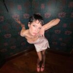 Halsey Instagram - didn’t even make it till midnight in the fit… happy NYE! 🎀