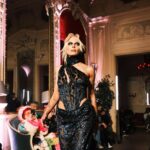Halsey Instagram - I walked PFW for the first time today with @pressiat_ and it was terrifying and amazing!!!! Thank you Vincent for having me, and congratulations to you and team on such a stunning collection and iconic show! 🐾 special thanks to @lynalyson_ and blonde slay by @themartyharper and pics by @samdameshek